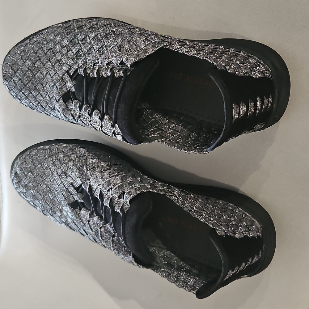 Bernie Mev Metallic Victoria Walking Shoe